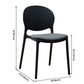 Stackable Plastic Armless Dining Chairs Indoor Scandinavian Side Chair Clearhalo ' kitchen&dining_furn' 'Dining Chairs' 'Dining Tables & Seating' 'dining_chair' 'furn' 'furn_dining_chair' 'Furniture' 'furniture_dining_chair' 'Kitchen & Dining Furniture' 'kitchen' 1200x1200_19c542e9-ad8d-4018-8b10-f8c81531ad60