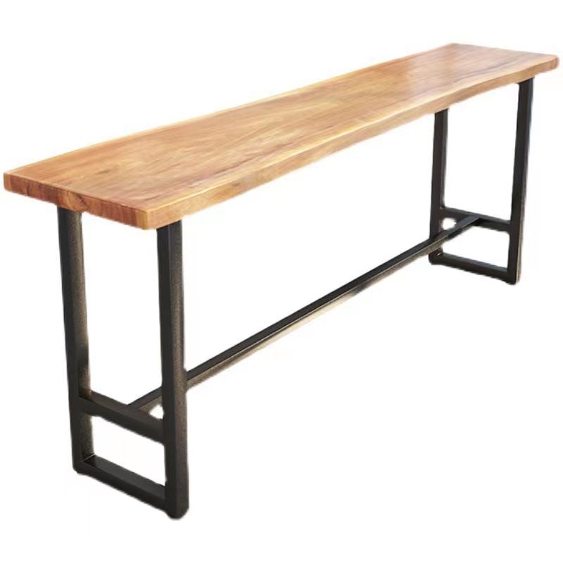 Industrial Style Bar Set 1/2/9 Pieces Solid Wood Rectangle Pub Dining Set for Indoor Clearhalo 'Bar Furniture' 'furn' 'furn_home_bar_bar_sets' 'Furniture' 'Home Bars & Bar Sets' 'home_bar_bar_sets' 'Kitchen & Dining Furniture' 1200x1200_19c6aadb-e710-4ae7-9c6b-a4dc35cf8b7d