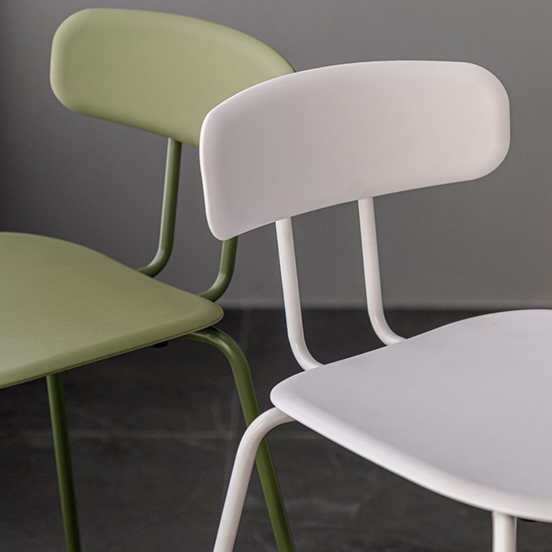 Scandinavian Milk Tea Shop Footrest Stool Matte Finish Iron Bar Stool Clearhalo 'Bar Furniture' 'Bar Stools' 'bar_stools' 'furn' 'furn_bar_stools' 'Furniture' 'furniture_bar_stools' 'Kitchen & Dining Furniture' 1200x1200_19c77cbf-d43d-4ac4-b78c-2f1c4dacc6f6