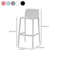 Contemporary Low Back Indoor Plastic Armless Bar Stool with Footrest Clearhalo 'Bar Furniture' 'Bar Stools' 'bar_stools' 'furn' 'furn_bar_stools' 'Furniture' 'Kitchen & Dining Furniture' 1200x1200_19ca5f6c-b0ba-4d69-b721-26a410357def
