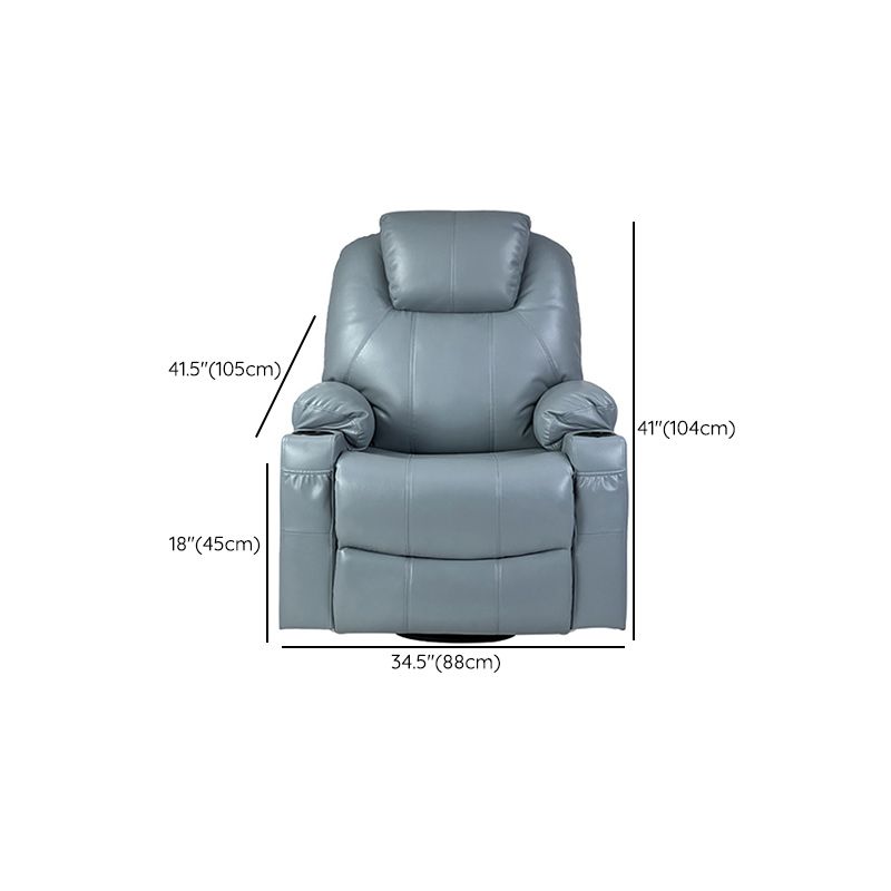 Power-Remote Type Standard Recliner Swivel Base Recliner Chair Clearhalo 'Chairs & Seating' 'furn' 'furn_recliners' 'Furniture' 'Living Room Furniture' 'Recliners' 1200x1200_19cc5fc5-11dd-4443-aa2d-9aa77729aef4