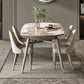 Modern Extendable Dining Table Round Dining Table with 4 Wood Legs Clearhalo ' dining_table' 'Dining Tables & Seating' 'Dining Tables' 'furn' 'furn_dining_table' 'Furniture' 'furniture_dining_table' 'Kitchen & Dining Furniture' 'kitchen&dining_furn' 'kitchen' 'kitchen_dining_table' 1200x1200_19cd6780-6147-4fbe-8268-d50fc081fcbc