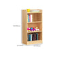 Modern Floor Vertical Bookshelf Brown Closed Back Wooden Shelf Bookcase for Bedroom Clearhalo 'Bookcases' 'furn' 'furn_bookcases' 'Furniture' 'Office Furniture' 1200x1200_19ceae12-397a-4b96-82fe-5f83eac9e060