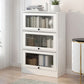 Scandinavian 11.8" Wide Standard Bookcase Manufactured Wood Bookshelf Clearhalo 'Bookcases' 'furn' 'furn_bookcases' 'Furniture' 'Office Furniture' 1200x1200_19d14884-8fd4-41c0-81b7-d3d2277e3940