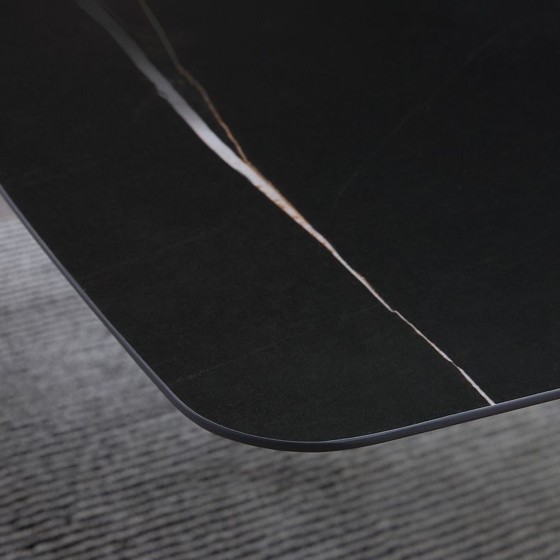 1/4/5/7 Pieces Modern Furniture Black Rectangle Stone Top Dining Room Set Clearhalo 'Dining Room Sets' 'Dining Tables & Seating' 'dining_room_set' 'furn' 'furn_dining_room_set' 'Furniture' 'furniture_dining_room_set' 'Kitchen & Dining Furniture' 'kitchen&dining_furn' 'kitchen' 1200x1200_19d18809-a9a9-4873-9d89-0812ca8a7215