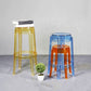 Modern Armless Backless Counter Stool Plastic Living Room Bar Stool with Plastic Pedal Clearhalo 'Bar Furniture' 'Bar Stools' 'bar_stools' 'furn' 'furn_bar_stools' 'furniture_bar_stools' 'Kitchen & Dining Furniture' 'kitchen&dining_furn' 'kitchen' 'kitchen_furn' Furniture' 1200x1200_19d1cc13-b3da-418f-a18d-51ce0b926e05