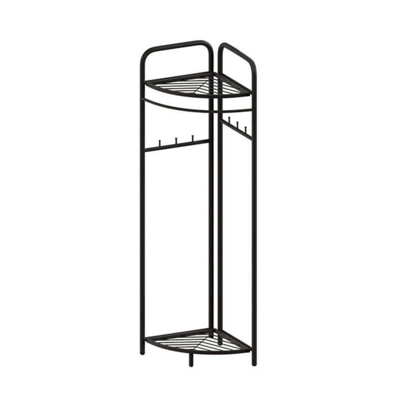 Contemporary Metal Coat Rack Free Standing Clothes Hanger for Living Room Clearhalo 'Entry & Mudroom Furniture' 'furn' 'furn_hall_tree_coat_racks' 'Furniture' 'Hall Trees & Coat Racks' 'hall_tree_coat_racks' 1200x1200_19d2145f-5370-4b50-83df-6e5ab019a4ea