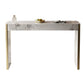 Glam Style Stone Bar Dining Table Rectangle Bar Table for Living Room Clearhalo 'Bar Furniture' 'Bar Tables' 'bar_tables' 'furn' 'furn_bar_tables' 'Furniture' 'Kitchen & Dining Furniture' 1200x1200_19d277e0-cdb3-49d1-aa99-d5127cd7b5ee