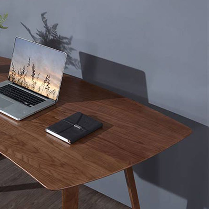 30" H Ash Office Desk Contemporary Writing Desk in Matte Finish Clearhalo 'furn' 'furn_office_desk' 'Furniture' 'Office Desks' 'Office Furniture' 'office_desk' 1200x1200_19d2d9b6-3ef7-4003-9689-8924d7596a2b