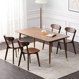 Modern Style Solid Wood Dining Sets with Rectangle Table Dining Furniture for Dining Room Clearhalo 'Dining Room Sets' 'Dining Tables & Seating' 'dining_room_set' 'furn' 'furn_dining_room_set' 'Furniture' 'furniture_dining_room_set' 'Kitchen & Dining Furniture' 'kitchen&dining_furn' 'kitchen' 1200x1200_19d5a47b-b217-4658-97ae-3c9db3d3cf39