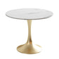 Modern Round Dining Table Sintered Stone Tulip Table for Dining Room Clearhalo 'Dining Tables & Seating' 'Dining Tables' 'dining_table' 'furn' 'furn_dining_table' 'Furniture' 'Kitchen & Dining Furniture' 1200x1200_19d8dee5-d657-4060-9eb3-f8e756b1ac2d