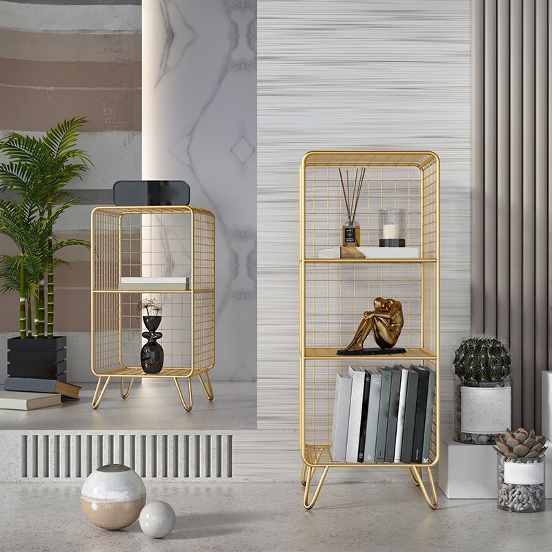 Modern Style Bookshelf Standard Vertical Closed Back Metal Bookcase Clearhalo 'Bookcases' 'furn' 'furn_bookcases' 'Furniture' 'furniture_bookcases' 'Office Furniture' 1200x1200_19d97fba-5db4-47e5-98cb-9c510b6b3e43