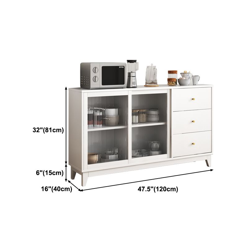 Ritmo rettangolare sideboard mobile da cucina in legno contemporaneo