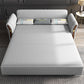 Foldable Glam Sleeper Sofa Flared Arms Convertible Sofas with Storage