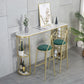 Rectangle Stone Bar Dining Table Traditional Luxury Bar Table with Sled Base Clearhalo 'Bar Furniture' 'Bar Tables' 'bar_tables' 'furn' 'furn_bar_tables' 'Furniture' 'furniture_bar_tables' 'Kitchen & Dining Furniture' 1200x1200_19db6019-ce22-42e8-ad57-e9bf42ff236b