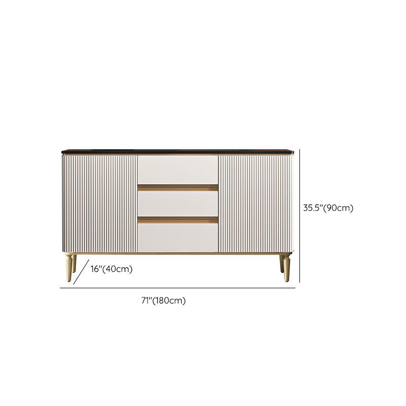 Glam a 2 porte sideboard buffet stand mobili inclusi per soggiorno