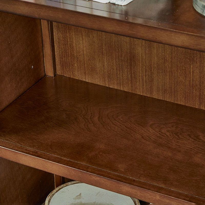 Contemporary Closed Back Standard Bookshelf Wooden Bookcase for Study Room Clearhalo 'Bookcases' 'furn' 'furn_bookcases' 'Furniture' 'Office Furniture' 1200x1200_19dff68b-196b-45c3-a0eb-45b89e8729e3