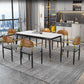 Contemporary Style Dining Chairs Dining Arm Open Back Chairs with Metal Legs Clearhalo ' kitchen&dining_furn' 'Dining Chairs' 'Dining Tables & Seating' 'dining_chair' 'furn' 'furn_dining_chair' 'Furniture' 'furniture_dining_chair' 'Kitchen & Dining Furniture' 'kitchen' 1200x1200_19e154b6-6cb9-4055-8243-2489d7c9a700