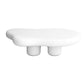 Scandinavian Wooden Coffee Table Free form 3 Legs Coffee Cocktail Table