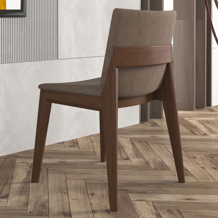 Contemporary Style Dining Chairs Kitchen Dining Wooden Armless Side Chair Clearhalo ' kitchen&dining_furn' 'Dining Chairs' 'Dining Tables & Seating' 'dining_chair' 'furn' 'furn_dining_chair' 'Furniture' 'furniture_dining_chair' 'Kitchen & Dining Furniture' 'kitchen' 1200x1200_19e29680-b934-410a-99d4-d468d467c4af