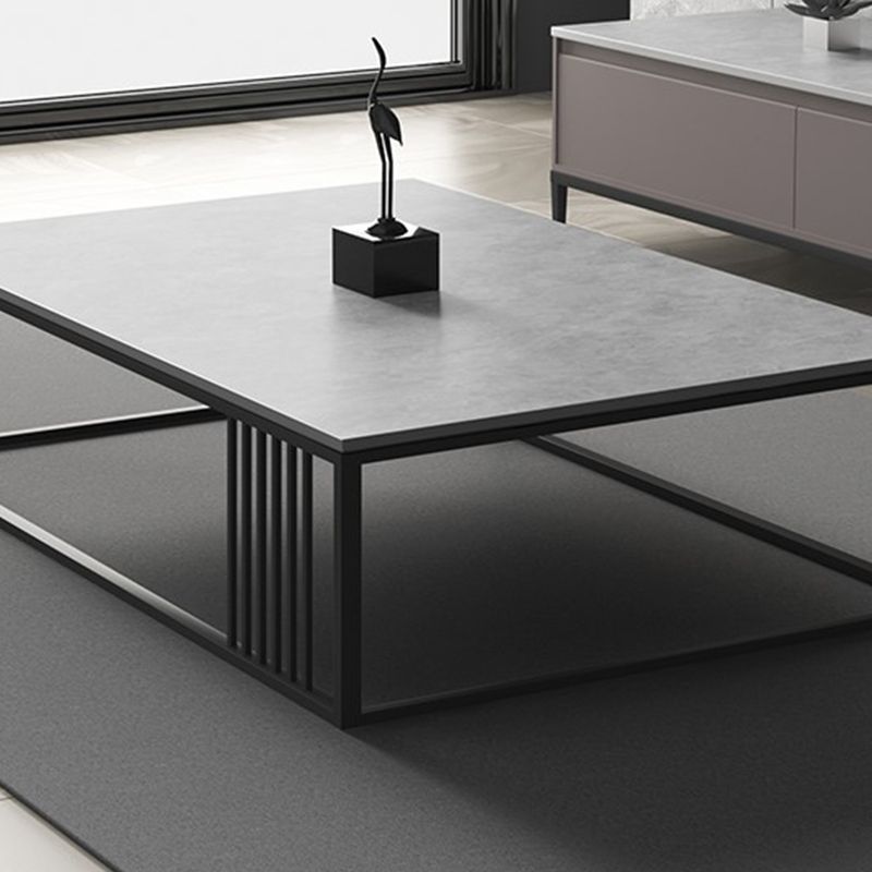 Slate Rectangular Coffee Table Frame 1 Coffee Table Minimalist