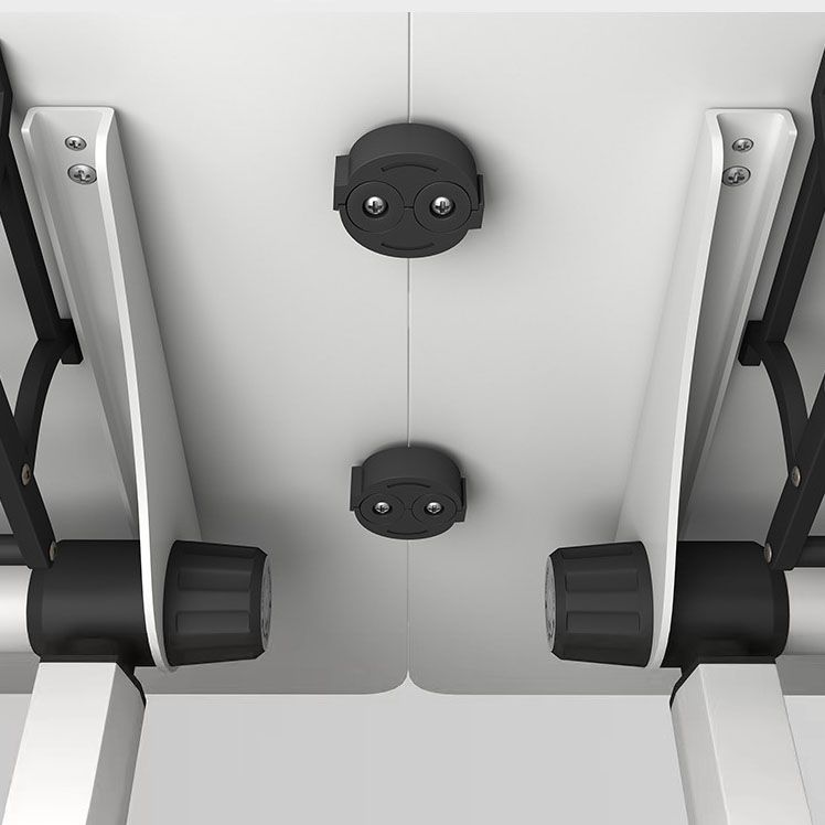 Contemporary Manufactured Wood Office Desk Rectangular Desk with Wheels Clearhalo 'furn' 'furn_office_desk' 'Furniture' 'Office Desks' 'Office Furniture' 'office_desk' 1200x1200_19e4cd95-f472-4c19-941b-f075582d5de2