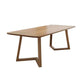 Solid Wood Rectangle Office Table Modern Style Writing Table