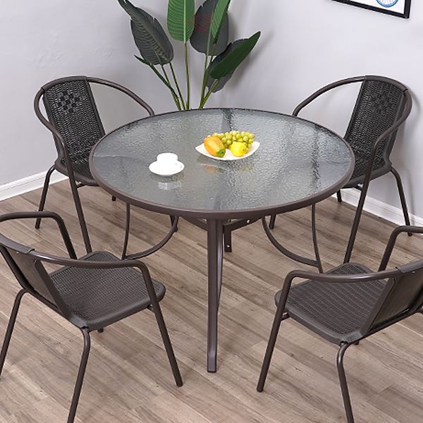 Glass Transparent Dining Table Simplicity 4 Legs Table for Dining Room Clearhalo ' dining_table' 'Dining Tables & Seating' 'Dining Tables' 'furn' 'furn_dining_table' 'Furniture' 'furniture_dining_table' 'Kitchen & Dining Furniture' 'kitchen&dining_furn' 'kitchen' 'kitchen_dining_table' 1200x1200_19e81a0d-4c5f-43b9-84a7-92a52cea3b54