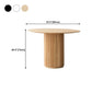 Solid Wood Dining Table Round Modern Pedestal Dining Table for Home Use Clearhalo ' dining_table' 'Dining Tables & Seating' 'Dining Tables' 'furn' 'furn_dining_table' 'Furniture' 'furniture_dining_table' 'Kitchen & Dining Furniture' 'kitchen&dining_furn' 'kitchen' 'kitchen_dining_table' 1200x1200_19e85fbd-fddd-49ed-b26d-bf85a23a1172
