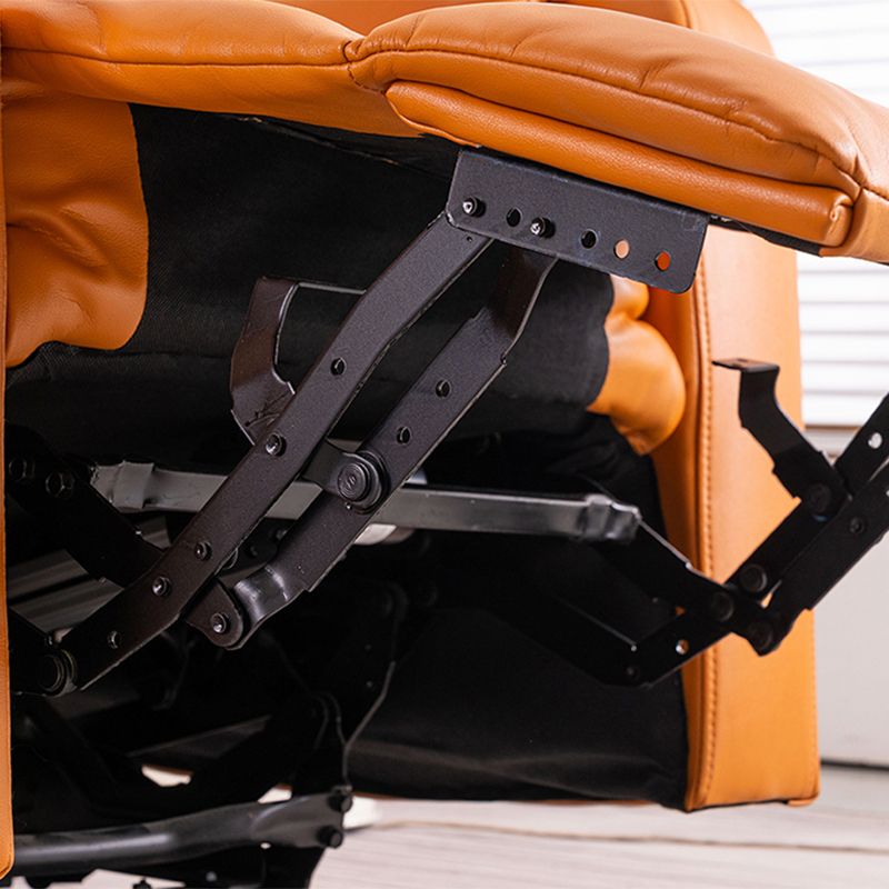 Base girevole a Wingback Contemporary Base girevole Base-Push di colori a colori solidi interni