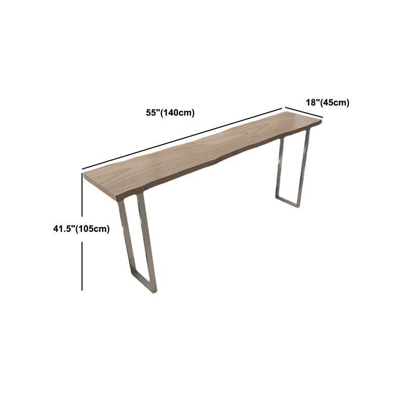 Modern Rectangle Pub Table Set 1/5 Pieces Wooden Counter Table with Backless Stools Clearhalo 'Bar Furniture' 'furn' 'furn_home_bar_bar_sets' 'Furniture' 'Home Bars & Bar Sets' 'home_bar_bar_sets' 'Kitchen & Dining Furniture' 1200x1200_19ea1f7d-7ef5-4bdf-8f0c-180e274a3796