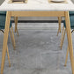 Glam Stone Rectangle Dining Table Metal Legs for Dining Room Clearhalo 'Dining Tables & Seating' 'Dining Tables' 'dining_table' 'furn' 'furn_dining_table' 'Furniture' 'Kitchen & Dining Furniture' 1200x1200_19edd701-09a8-40cd-834c-b90239697980