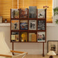 Modern Style Closed Back Bookshelf Solid Wood Bookcase with Shelves Clearhalo 'Bookcases' 'furn' 'furn_bookcases' 'Furniture' 'Office Furniture' 1200x1200_19f21379-103d-43cd-bc0d-ab235b884ed9