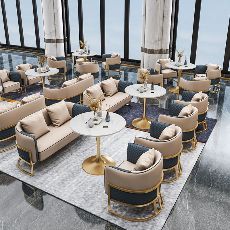 Traditional Luxury Style Dining Table White Round Sintered Stone Table Clearhalo ' dining_table' 'Dining Tables & Seating' 'Dining Tables' 'furn' 'furn_dining_table' 'Furniture' 'furniture_dining_table' 'Kitchen & Dining Furniture' 'kitchen&dining_furn' 'kitchen' 'kitchen_dining_table' 1200x1200_19f276b8-54e1-4702-80a5-c4c9571a3a55