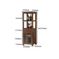 Wood Modern Wine Rack-12.4"L X 13.2"W Wine Rack Holder in Brown Clearhalo 'furn' 'furn_wine_racks' 'Furniture' 'Kitchen & Dining Furniture' 'Wine Racks' 'wine_racks' 1200x1200_19f7413e-3280-432a-a1ce-acf3749d4b06