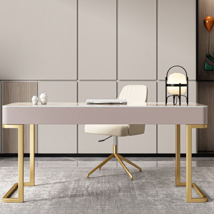 Scrivania della gestione della gestione dei cavi con cassetti da scrivania da scrivania per casa