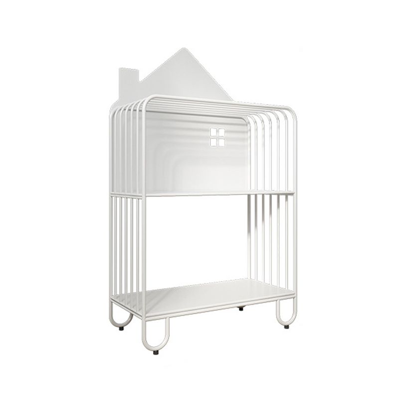 Scandinavian metal boekenplank standaard open back boekenkast met planken