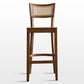 Solid Wood Bar and Counter Stool Armless Counter Height Stools