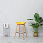 30-inch Modern Beech Wood Barstool Simple Backless Indoor Tall Stool with Plastic Seat Clearhalo 'Bar Furniture' 'Bar Stools' 'bar_stools' 'furn' 'furn_bar_stools' 'Furniture' 'furniture_bar_stools' 'Kitchen & Dining Furniture' 1200x1200_19fce9c1-ebfe-41a8-a611-4af688b55f16