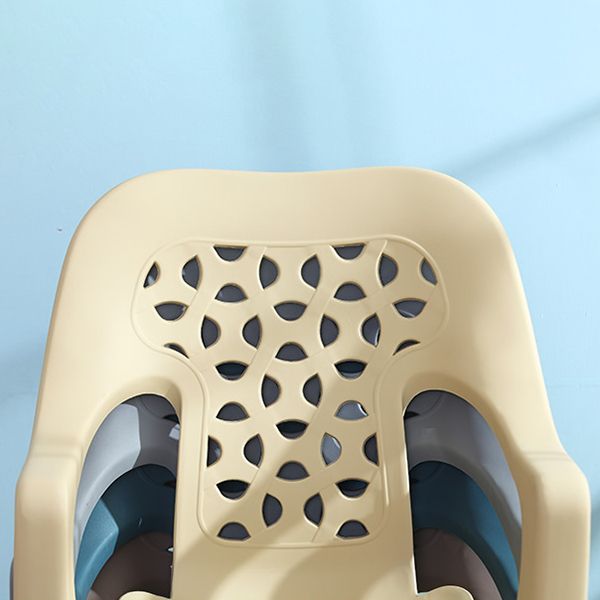 Modern Style Dining Side Chair Plastic Open Back Dining Arm Side Chair Clearhalo ' kitchen&dining_furn' 'Dining Chairs' 'Dining Tables & Seating' 'dining_chair' 'furn' 'furn_dining_chair' 'Furniture' 'furniture_dining_chair' 'Kitchen & Dining Furniture' 'kitchen' 1200x1200_1a006eb6-55f2-4c11-80dd-6945adde9861