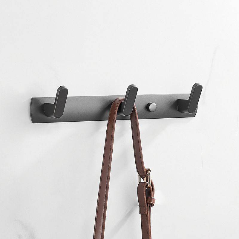 Stainless Steel Hall Stand Entryway Kit Wall-Mounted Hooks Coat Rack Clearhalo 'Entry & Mudroom Furniture' 'furn' 'furn_hall_tree_coat_racks' 'Furniture' 'Hall Trees & Coat Racks' 'hall_tree_coat_racks' 1200x1200_1a008791-becb-4e91-a28a-6ab40bd04680