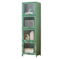 Rectangular Wood Cabinet, Modern Accent Chest  with Acrylic 4/5 - Door
