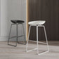 Modern Style Bar-stool Sled Legs with Iron Footrest Low Back Barstool for Kitchen Clearhalo 'Bar Furniture' 'Bar Stools' 'bar_stools' 'furn' 'furn_bar_stools' 'furniture_bar_stools' 'Kitchen & Dining Furniture' 'kitchen&dining_furn' 'kitchen' 'kitchen_furn' Furniture' 1200x1200_1a092255-591a-42f3-8c57-b129b62aee9e