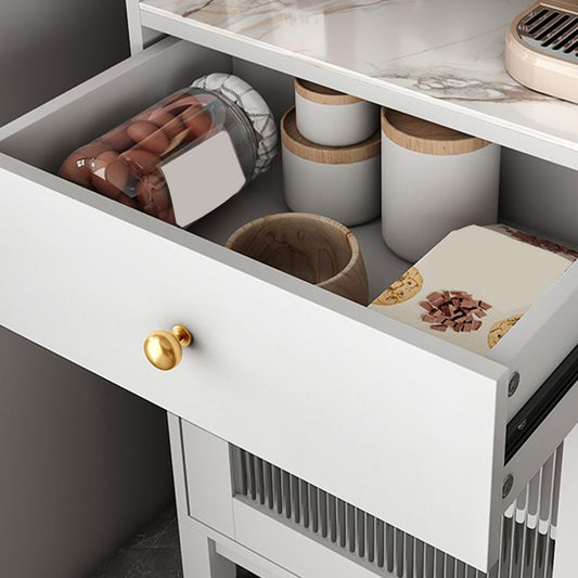 Moderni moderni mobili server server buffet sideboard con luci a LED