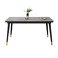 Industrial Kitchen Rectangle Shape Table Sintered Stone Top Dining Table with 4 Legs Base Clearhalo ' dining_table' 'Dining Tables & Seating' 'Dining Tables' 'furn' 'furn_dining_table' 'Furniture' 'furniture_dining_table' 'Kitchen & Dining Furniture' 'kitchen&dining_furn' 'kitchen' 'kitchen_dining_table' 1200x1200_1a0a12ad-7d99-43ba-8394-6b906fde00ee