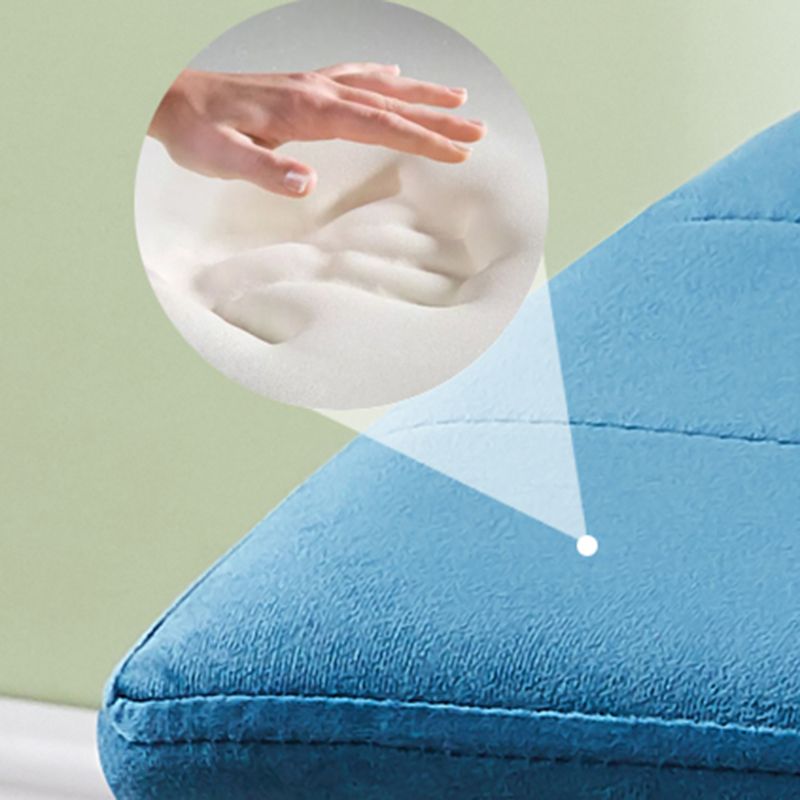 Contemporary Ottoman Faux Leather Upholstered Tufted Rectangle Ottoman with Bottom Rack Clearhalo 'furn' 'furn_ottomans_poufs' 'Furniture' 'Living Room Furniture' 'Ottomans & Poufs' 'ottomans_poufs' 1200x1200_1a0b00ed-7bc0-427b-8285-2aac84803acf