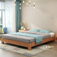 Platform Bed Frame in Solid Wood with 4 Legs Platform Bed for Bedroom