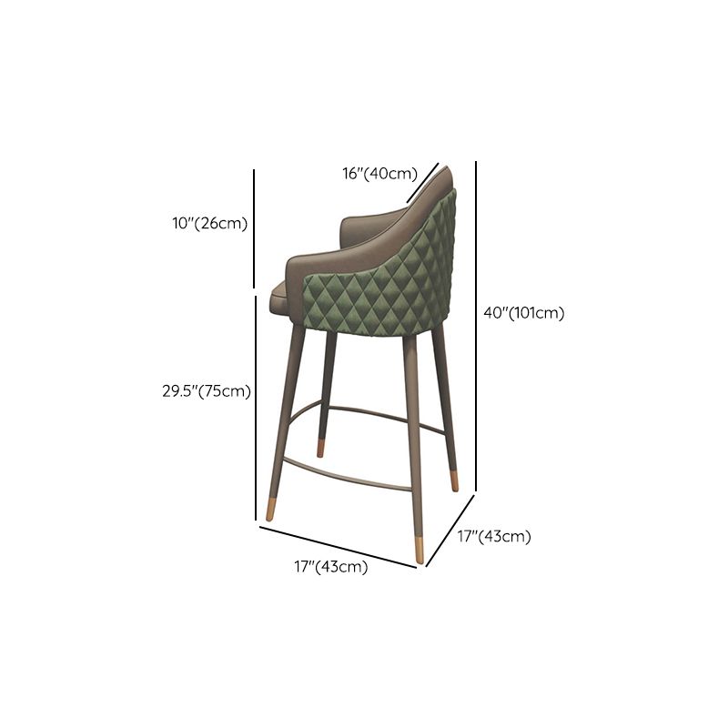 Industrielles Bartisch-Set, 1/4-teilig, Massivholz-Bartisch mit gepolsterten Barhockern