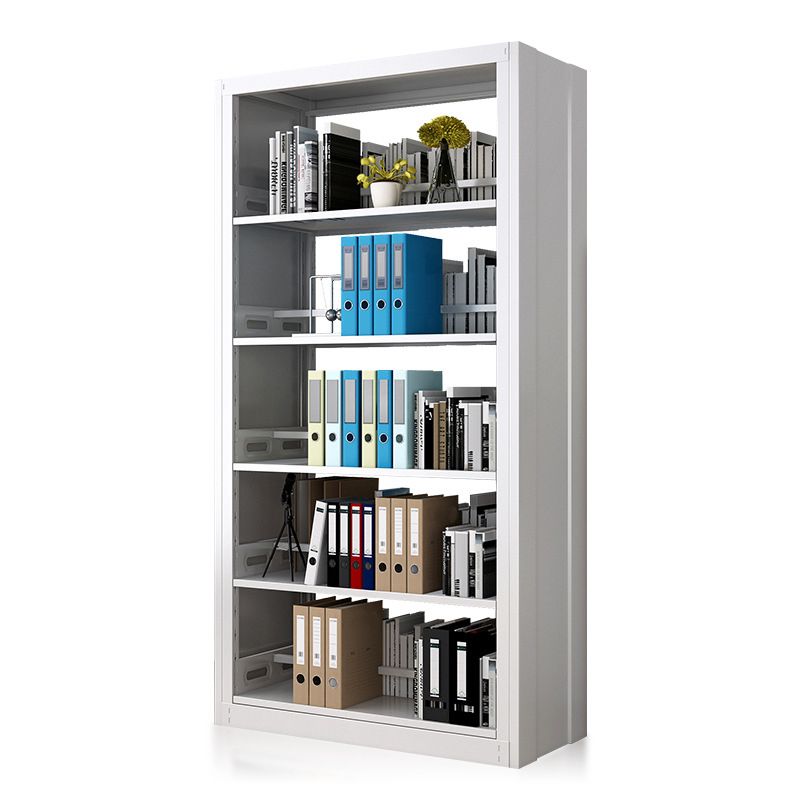 Open Bookshelf Modern Minimalist Iron Bookcase Home Floor Bookcase Steel Storage Rack