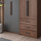 Hinged Wardrobe Cabinet Contemporary Wardrobe Closet with Garment Rod Clearhalo 'Armoires & Wardrobes' 'armoires_wardrobes' 'Bedroom Furniture' 'furn' 'furn_armoires_wardrobes' 'Furniture' 1200x1200_1a107bfa-c8e9-4d94-aefb-8331027e0b5a